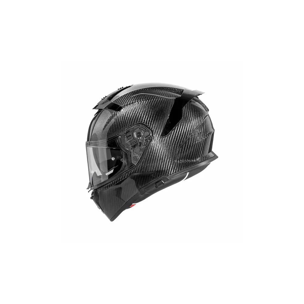 Casco Devil Carbon — XL, negro brillo